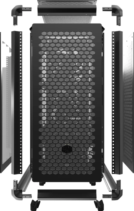 Cooler Master MasterFrame 600, schwarz, Glasfenster