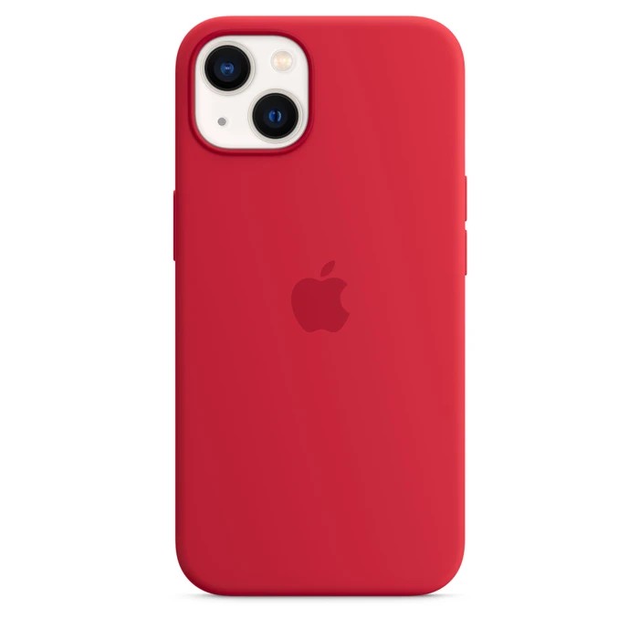 Apple Silikon Case mit MagSafe für iPhone 13 (PRODUCT)RED