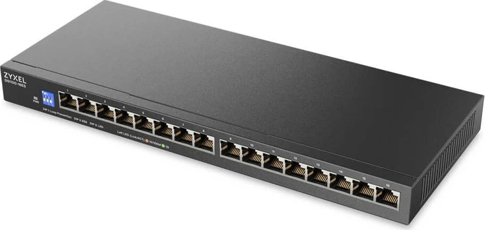Zyxel GS1100 Desktop Gigabit Switch, 16x RJ-45