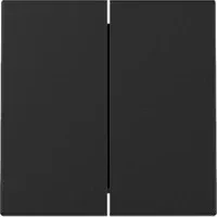 Gira Wippe 2fach, schwarz matt
