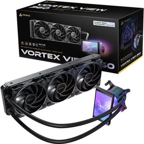 Antec Vortex View 360, schwarz
