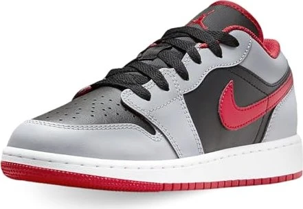 Nike Air Jordan 1 Low black/cement grey/white/fire red (Junior)