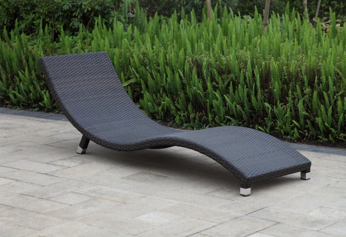 Garden Pleasure Caracas Sonnenliege braun