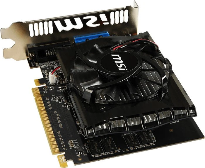 MSI GeForce GT 730, N730-2GD3V2, 2GB DDR3, VGA, DVI, HDMI