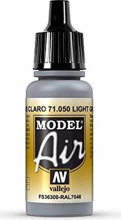 Vallejo Model Air 050 light grey, 17ml