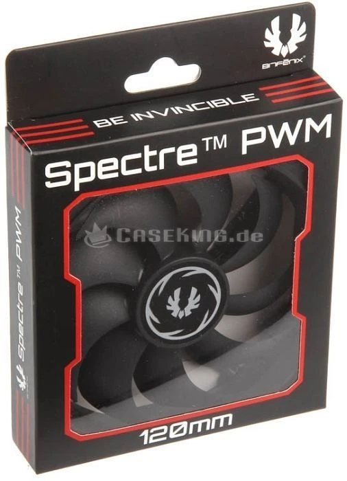 BitFenix Spectre PWM schwarz, 120mm