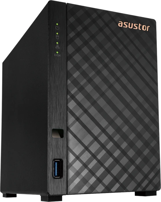 Asustor Drivestor 2 AS1102T, 1GB RAM, 1x RJ-45 2.5GBase-T, 2x USB-A 3.0