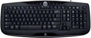 Logitech Media Keyboard 600, USB, DE