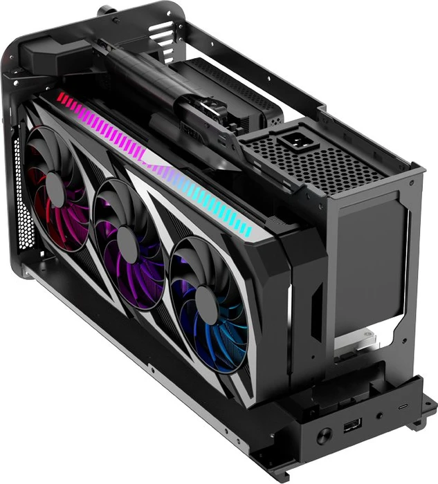 Jonsbo V11, silber, Mini-ITX