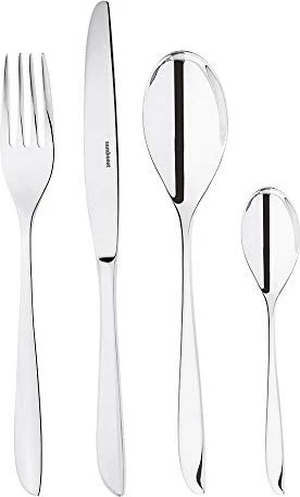 Sambonet Leaf Edelstahl 18/10 Monoblock Besteck-Set poliert, 24-tlg.
