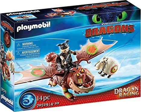 playmobil Dragons Dragon Racing: Fischbein und Fleischklops