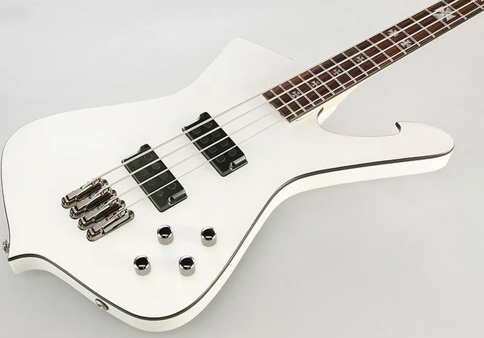 Ibanez SDB3 Sharlee D'Angelo Signature PW Pearl White
