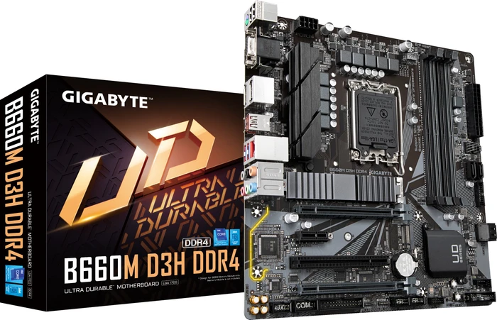GIGABYTE B660M D3H DDR4 (Intel 1700)