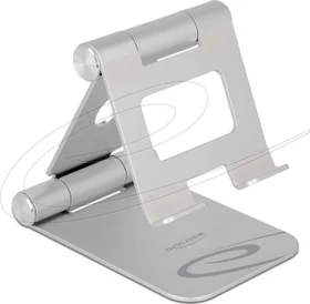 DeLOCK Tablet Standhalterung verstellbar Aluminium