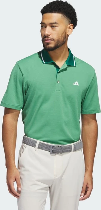 adidas Ultimate365 Tour Twistknit Poloshirt kurzarm preloved green (Herren)