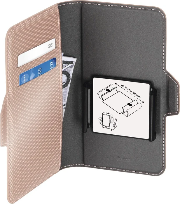 Hama Booklet Smart Move Metallic XL rosegold