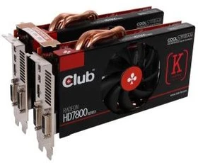 Club 3D Radeon HD 7870 GHz Edition royalKnights CrossFire Bundle, 2GB GDDR5, DVI, HDMI, 2x mDP (CGAX-7876OCF)