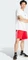 adidas Adicolor Firebird Shorts better scarlet/white (Herren) Vorschaubild
