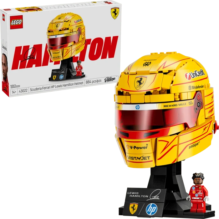 LEGO Editions - Scuderia Ferrari HP Lewis Hamilton Helm