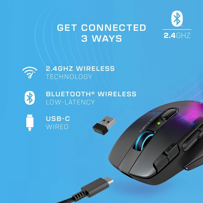 Turtle Beach Kone XP Air mit Ladestation, schwarz, USB/Bluetooth