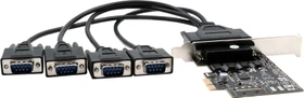 Exsys 4x seriell RS232, PCIe x1 (EX-46024)