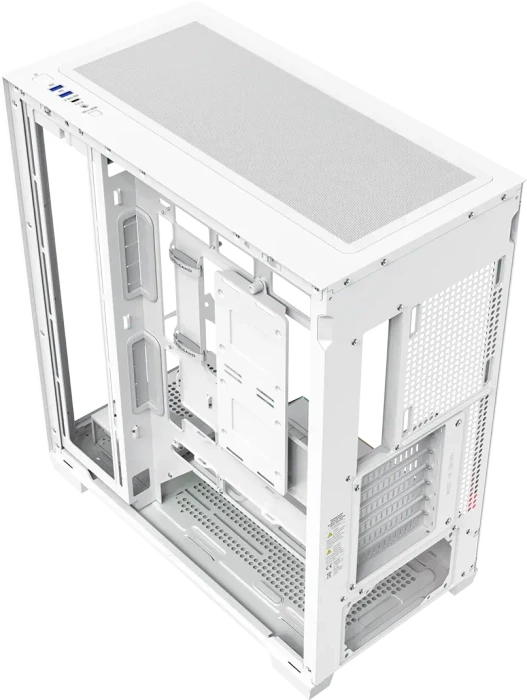 Modecom Volcano Stellar Plus NF White, Glasfenster