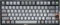 Cherry KW 300 MX, grau/schwarz, hot-swap, MX2A SILENT RED, USB/Bluetooth, US Vorschaubild