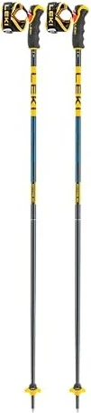 Leki Spitfire 3D Freeride Skistock denim blue/aegeanblue/mustard yellow (Modell 2024/2025)