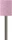 Bosch PRO Steel Zylinderstift Schleifstift K60, 26mm (B), 1 Stück (2608620012)