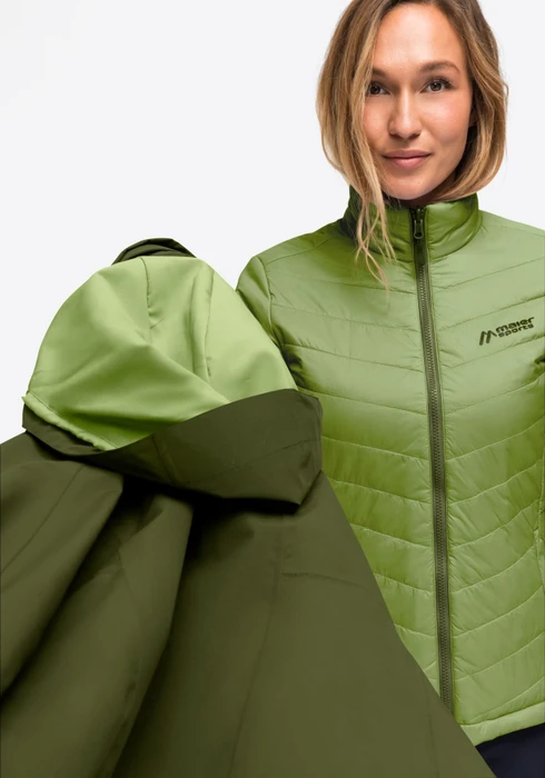 Maier Sports Ribut Funktionsjacke military/freshfer (Damen)