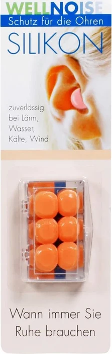 Wellneuss Wellnoise Ohrstopfen im Blister skin, 6 Stück