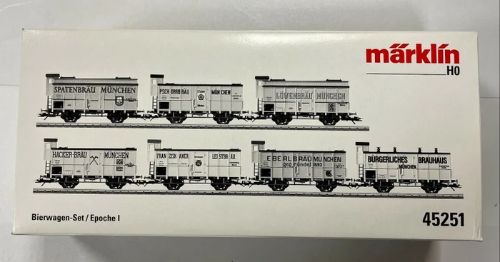 Märklin - Spur H0 Güterwagenset - Bierwagen-Set