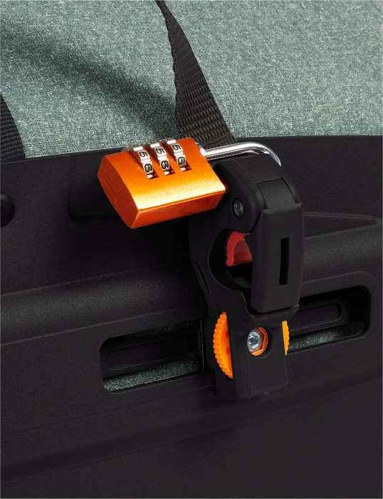 Vaude ReCycle Back Doppeltasche Gepäcktasche schwarz