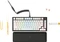 Glorious GMMK Pro Pre-built Gaming Keyboard, LEDs RGB, Glorious Fox linear, Black Slate/Artic White, US Vorschaubild