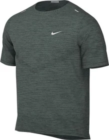Nike Rise 365 Laufshirt kurzarm vintage green/heather (Herren)