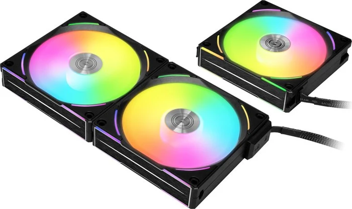 Lian Li Uni Fan AL120 V2, schwarz, 120mm