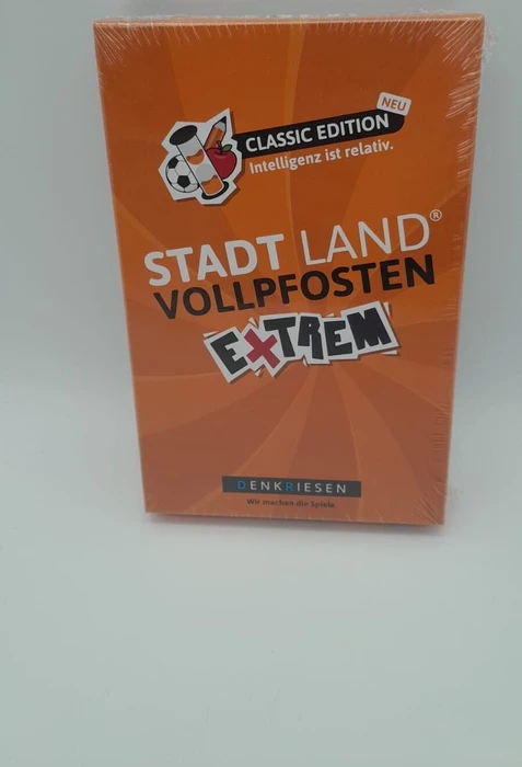 Stadt Land Vollpfosten Extrem - Classic Edition