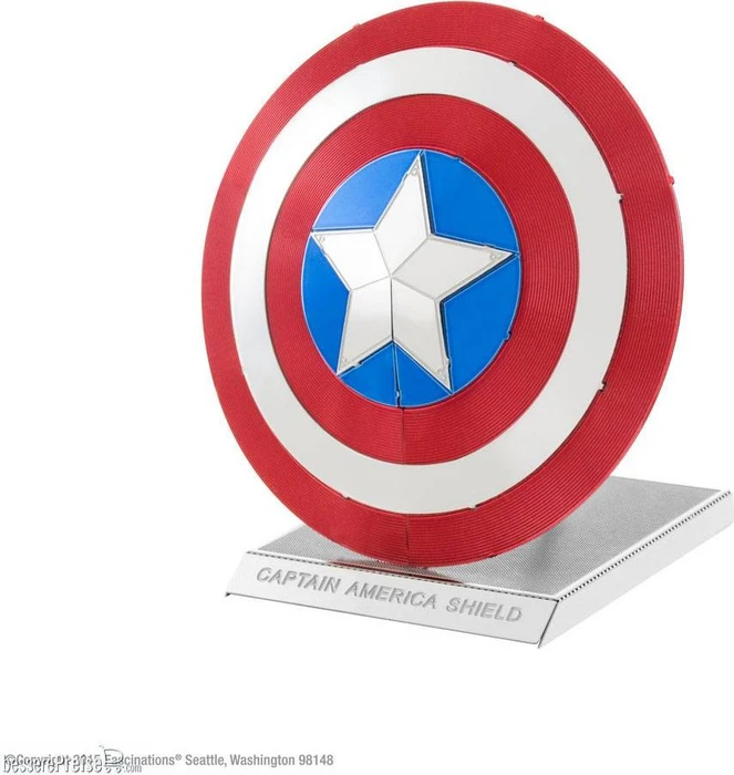 Fascinations Metal Earth Marvel Captain America's Shield