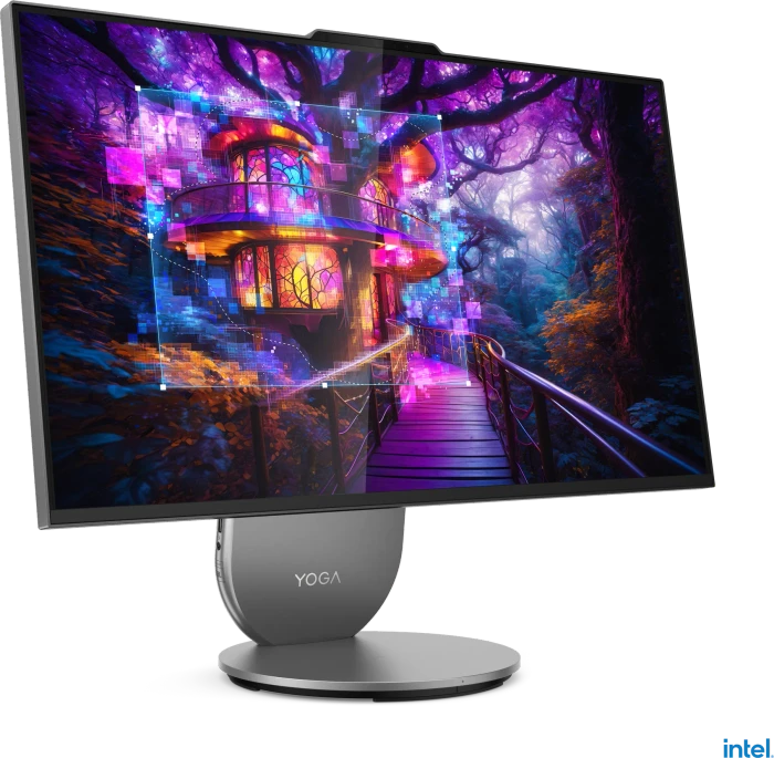 Lenovo Yoga AiO 27IAH10, Luna Grey, Core Ultra 9 285H, 32GB RAM, 1TB SSD, GeForce RTX 4050, PL