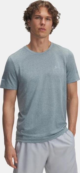 Under Armour Seamless Stride Funktionsshirt kurzarm serpentine/reflective (Herren)