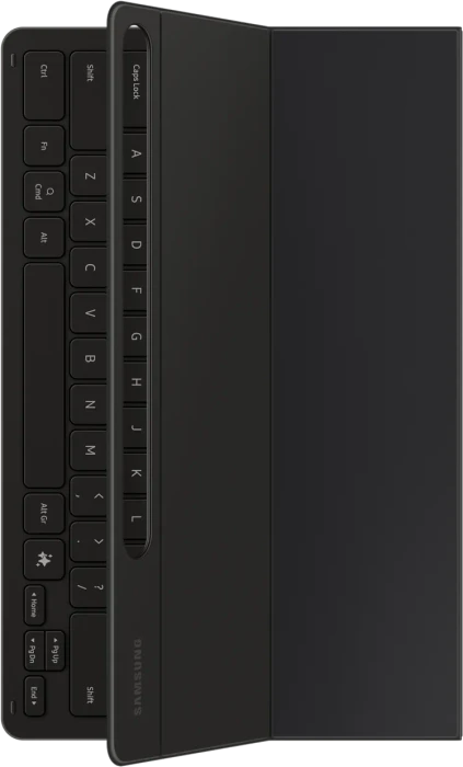 Samsung EF-DX820 Book Cover Keyboard Slim mit AI-Taste für Galaxy Tab S9+ / S9 FE+ / S10+, schwarz, IT