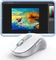 Baseus F02 Ergonomic 2.4G Mode Wireless Mouse, weiß/grau, USB Vorschaubild