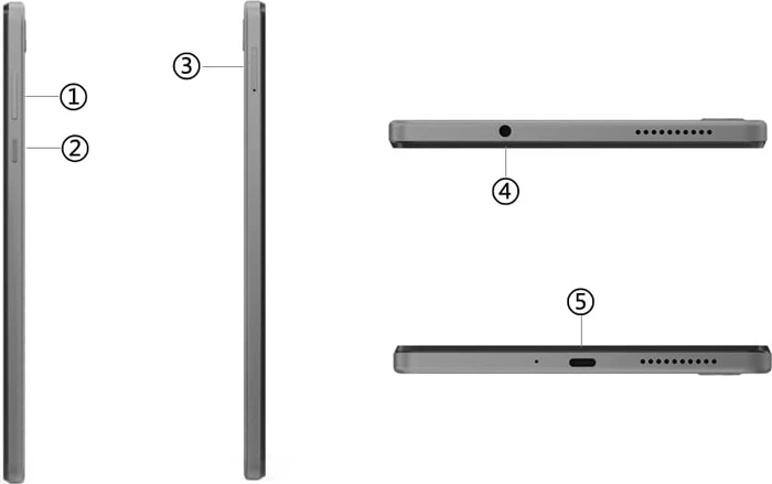 Lenovo Tab M8 G4 TB300XU, Arctic Grey, 3GB RAM, 32GB, LTE