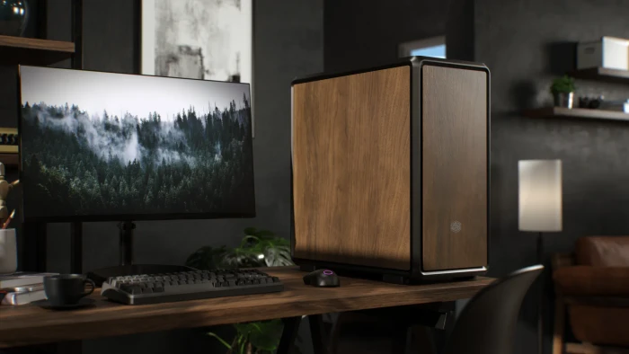 Cooler Master MasterFrame 600, silber, Glasfenster