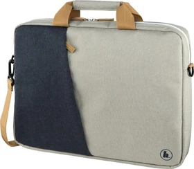 Hama Notebooktasche Torba Florenz 15.6" hellgrau/dunkelblau