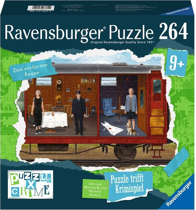 Ravensburger Puzzle X Crime Das verlorene Feuer