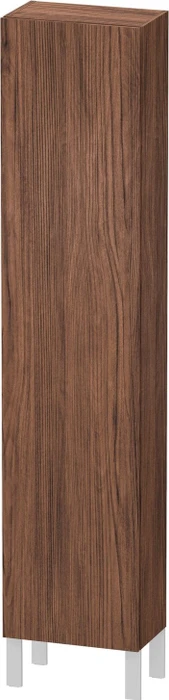 Duravit L-Cube Hochschrank 400 x 243 x 1760 mm nussbaum dunkel matt
