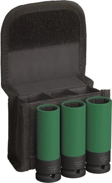 Bosch Professional PRO Impact Steckschlüsselsatz inkl. Tasche, 3-tlg.