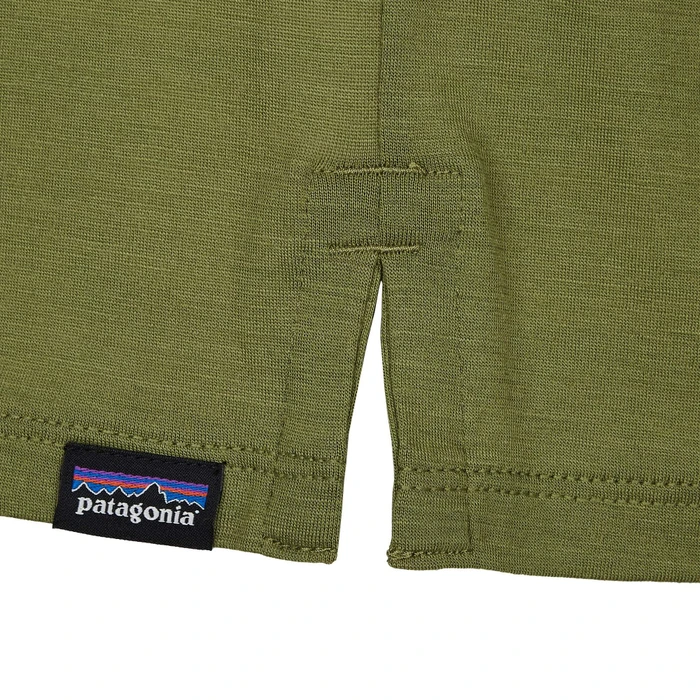 Patagonia Capilene Cool Merino Funktionsshirt langarm palo green (Herren)