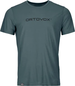 Ortovox 150 Cool Brand Funktionsshirt kurzarm dark arctic grey (Herren)